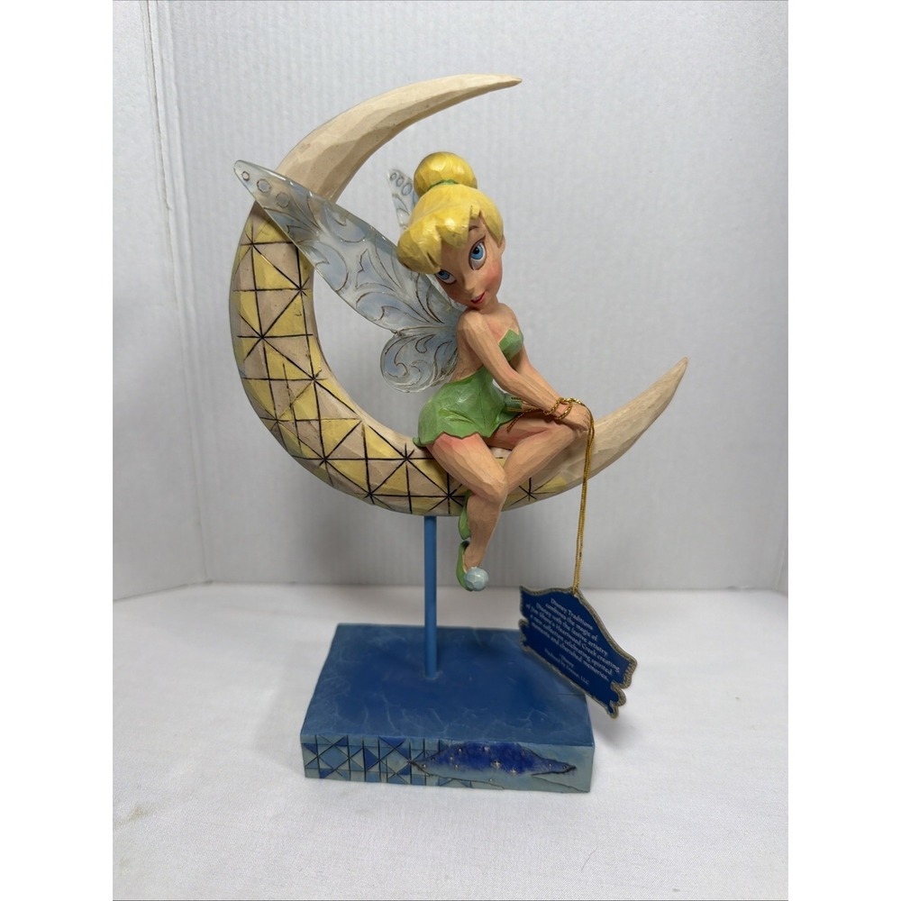 Jim Shore Walt Disney Showcase Moonlight And Magic Tinker Bell Figurine 4010219